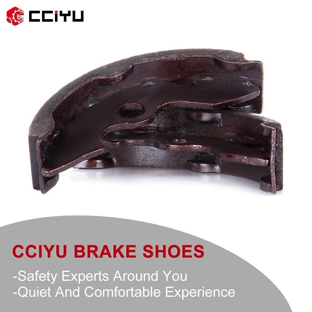 Front Brake Shoes 2 Pair For Honda Fourtrax 300 1988 2000 And Recon 1997 2011 Semi Metallic Asbestos Free Ebc345