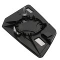 Oe Style Driver Left Side Mirror W Round Spotter Glass Plate Compatible With Chevy Traverse Gmc Acadia 09-17