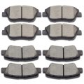 Aintier Automotive Replacement Brake Pads Front Rear Fit For Hyundai Sonata 2011-2014 For Kia Optima