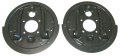 Inline Tube Replacement For 1964-1974 Gm Rear Axle Drum Brake Factory Backing Plates Ss W30 Judge Plate Pair Nos 