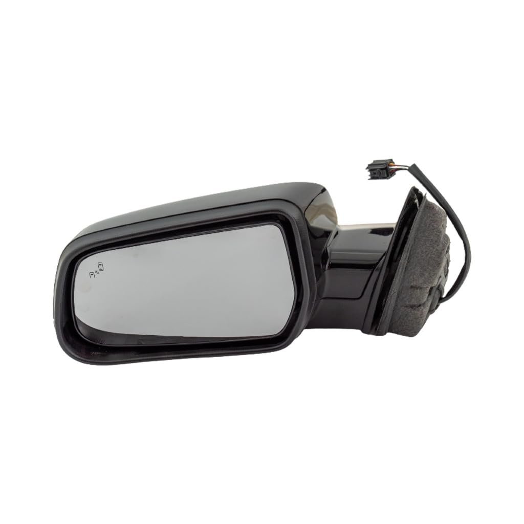 Chevy Equinox 2016 2017 Door Mirror Driver Side Power Glass Heated Paintable Manual Folding With Blind Spot Detection