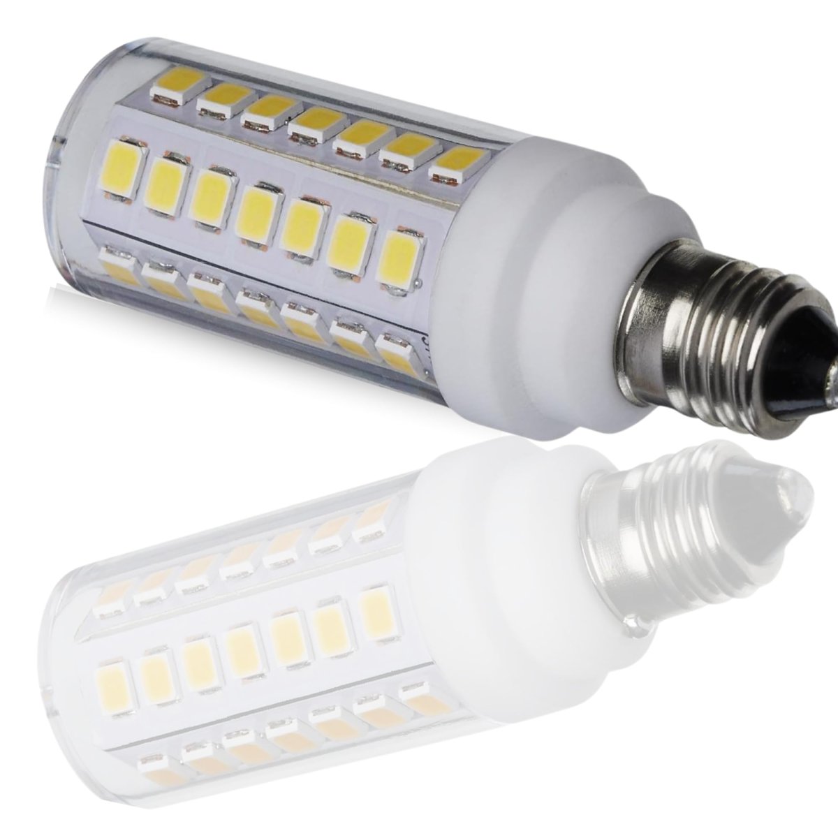 Satco 5w T6 Led Mini Candelabra Bulb Clear Finish 5000k Natural Light 120 Volt Residential Commercial Indoor Enclosed Fixtures