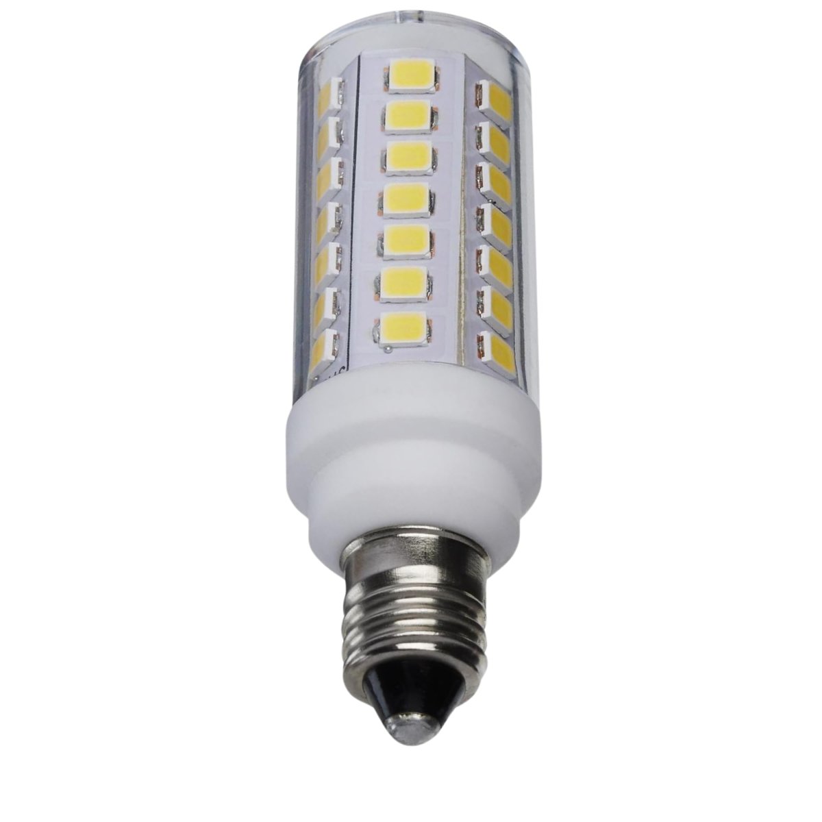 Satco 5w T6 Led Mini Candelabra Bulb Clear Finish 5000k Natural Light 120 Volt Residential Commercial Indoor Enclosed Fixtures
