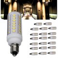 Satco 5w T6 Led Mini Candelabra Bulb Clear Finish 5000k Natural Light 120 Volt Residential Commercial Indoor Enclosed Fixtures
