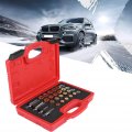 Oil Pan Thread Repair Kit 64pcs Drain Plug Tool Metric M13 M15 M17 M20