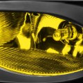 Auto Dynasty Compatible With Honda Civic Fb 4-door Pair Of Driving Bumper Fog Light Bulbs Switch Amber Lens