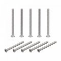 Uxcell 8 -32x2 Flat Head Machine Screws Phillips 304 Stainless Steel Bolts 25pcs