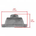 Caltric L Engine Rocker Case Compatible With John Deere 2500b 2500e Greensmower