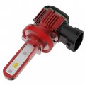 Alla Lighting Newest H8 H11 H16 Led Switchback Fog Lights Drl Bulbs W Remote Control 6000k White 3000k Yellow Dual Color Easy 