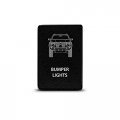 Ch4x4 Small Push Switch For Toyota 4runner 12v 3amp Bumper Lights Symbol Blue Led
