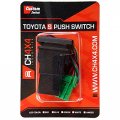 Ch4x4 Small Push Switch For Toyota 4runner 12v 3amp Bumper Lights Symbol Blue Led