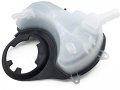 Radiator Coolant Overflow Tank Reservoir With Cap Compatible 2002-2008 Jaguar X-type 2 5l 3 0l V6