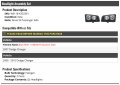 Halogen Headlight Assembly Set Of 2 Compatible With 2007-2010 Dodge Charger From 11 08 2006 Vehicle Production