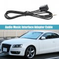 Uxcell 1pcs Car Aux Input Audio Cable Adapter Replacement For Opel Agila 2000-2007