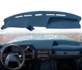 Custom Dashboard Cover Pad Carpet For Ford F150 F250 F350 Bronco 1987 To 1991 Navy Blue Poly Mat Yiz23269j132 