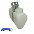 Tc-motor Radiator Overflow Coolant Tank Liquid Bottle Reservoir For 200cc 250cc 350cc Pit Dirt Bike Atv Quad
