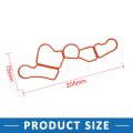 A Absopro Engine Oil Filter Housing Gasket Set 2721840080 2721840280 Cooler Seal For Mercedes-benz Ml450 2010-2011 Set Of 2