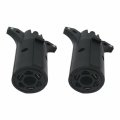 Usonline911 7 Way Round To 4 Pin Flat Trailer Connector Plug Light Adapter Boat Rv New Pack Of 2