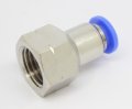 Push To Connect Straight Female Fitting 1 8 Od 4 Npt 