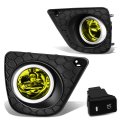 Dna Motoring Fl-ztl-193-am Fog Light Driver Passenger Side Enhance Visibility For 13-15 Honda Accord Coupe 