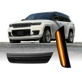 Front Side Marker Lights For 2021 2025 Jeep Grand Cherokee Wk2 Suv Smoke Lens With Amber Led Parking Lamps Left And Right Pair 