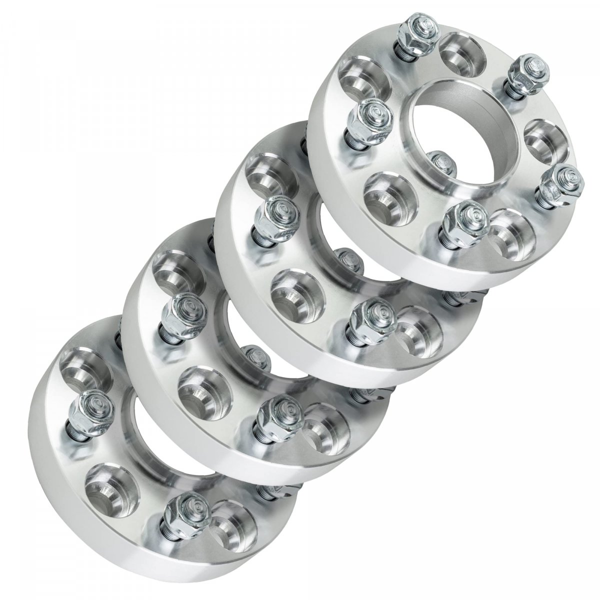 4 Pieces 3 19mm Hub Centric Conversion Wheel Rim Adapters Spacers With Lip 5x120 To 5x130 Change Bolt Pattern 12x1 5 Studs 72