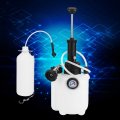 Qiilu 3l Capacity Manual Brake Fluid Bleeder Bleeding Tool With Universal Adapter