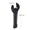 Uxcell 46mm Open End Striking Wrench High Tensile Steel Single Head Spanner Hand Tool
