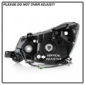 Acanii For Subaru Forester 2 5l Engine W Halogen Model 2014-2016 Chrome Bezel Headlight Headlamp Passenger Side