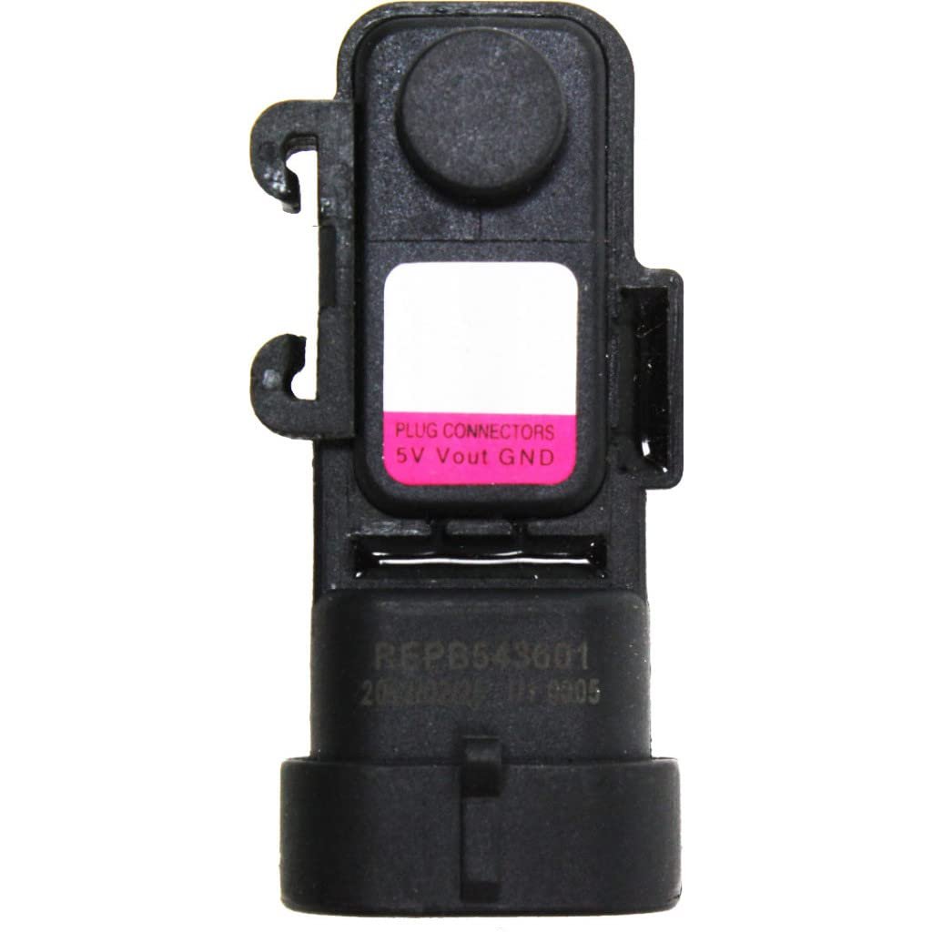 Fuel Pressure Sensor For Gmc Safari 2003 2004 2005 Female Connector Male Blade Terminal Part Number 16238399