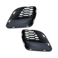 Fog Light Trims For Dodge Charger 2020 2021 2022 2023 Driver And Passenger Side Pair Textured Black With Hood Scoop Wide Body 