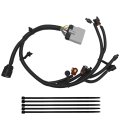 Zreneyfex 68087837ac Injector Wiring Engine Wire Harness Replacement For Ram Pickup Truck 1500 2013-2018 Jeep Wrangler Jk 2018 
