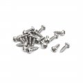 M2 9x9 5mm 304 Stainless Steel Pan Head Torx Self Tapping Screw T10 Drive 20pcs 