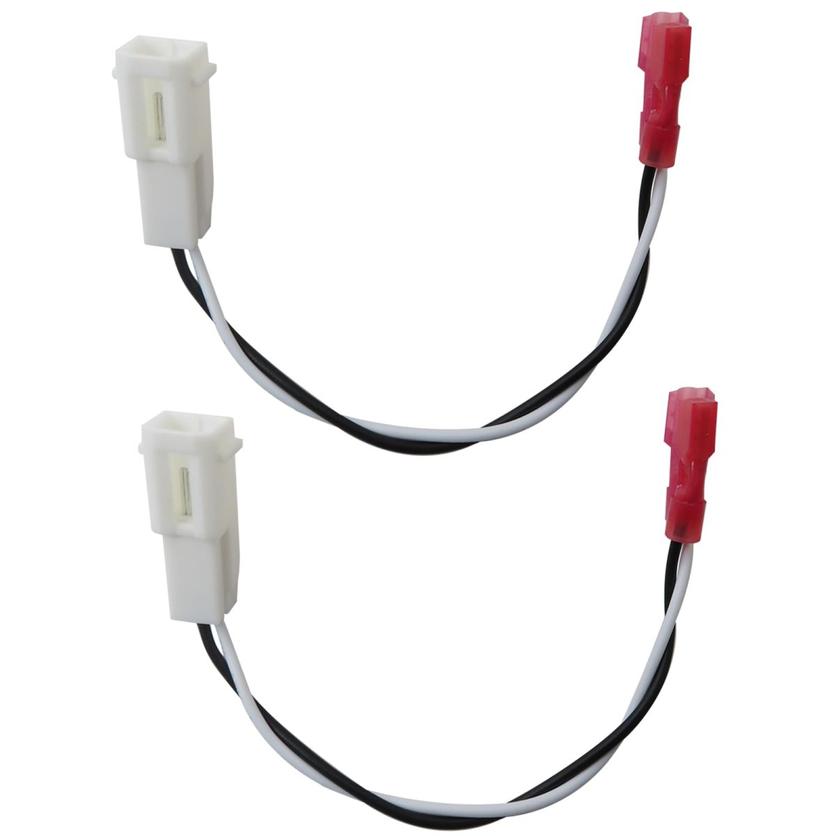 2pcs Copper Front Dash Tweeters Speaker Wiring Harness Adapter Connector Dash Audio Cable Plug Replacement Fit For Dodge