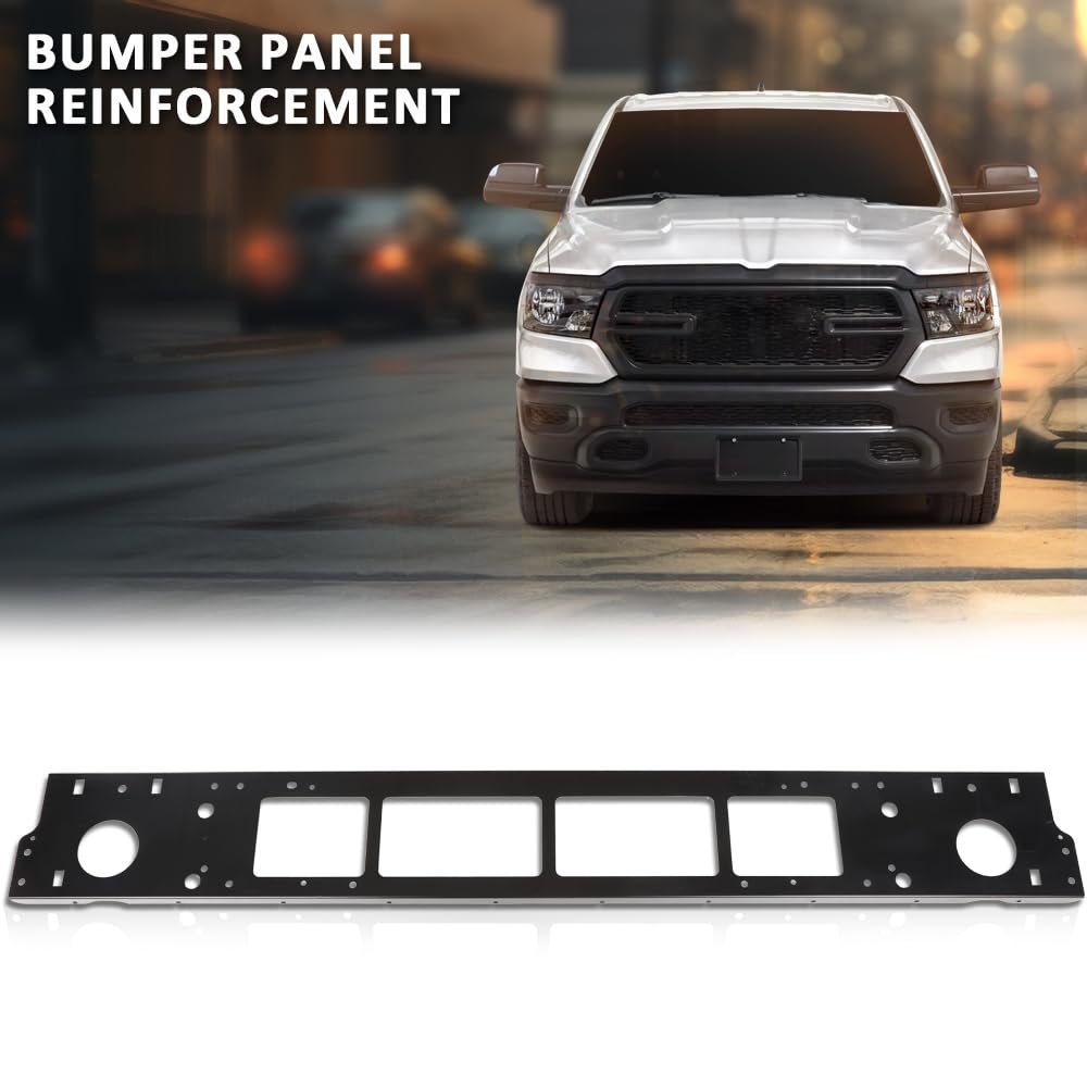 Bumper Panel Reinforcement For Ram 1500 2019-2024 Black 68313531aa