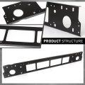 Bumper Panel Reinforcement For Ram 1500 2019-2024 Black 68313531aa