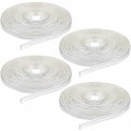 Shower Door Strip Seal For Glass 7 32 In X 98 4 Clear Pvc Frameless Sweep Water Barrier Rolls 