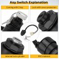 M Mati Ignition Key Switch 6wires For Kawasaki Mule 2010 2020 2030 2500 2510 2520 500 520 550 1990-2004 Sx 2017-2023 4000 4010