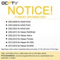 Ocpty Cwtwb1u751a 2x Flip Key Entry Remote Control Fob Transponder Ignition 2003-2016 For Infiniti Fx35 Fx45 Qx4 Nissan Armada
