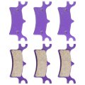 Carbon Fiber Brake Pads Rear Fa314 Fits For Polaris Magnum 325 2002 3 Pairs