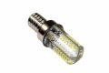 Hqrp 2-pack E12 Candelabra Base 64 Smd3014 Led Bulbs Ac 110v Cool White Dimmable For Ceiling Fan Chandelier Indoor Lighting