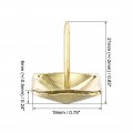 Uxcell Upholstery Nails Tacks 19mm Square Head 21mm Height Antique Furniture Pins Gold Tone 20 Pcs
