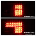 Acanii For 1997-2000 Bmw E39 5-series Led Red Clear Tail Lights Brake Lamps Replacement Pair Driver Passenger Side