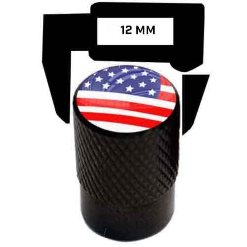 Tricktoppers Vivid Black Anodized Billet Aluminum Tire Wheel Valve Stem Dt Caps For Cars Trucks Trailers Suv S Rv S Motorcycles