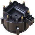 Aip Electronics Black Hei Male Terminal Ignition Distributor Cap For V6 Distributors Oem Fit Cap1023-blk 