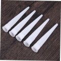 Doitool Caulk Tool 60pcs Plastic Polyurethane Sealant Tips Disposableing Nozzle Sausage Nozzles Tube Caulk Trimmer Screw-in