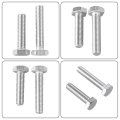 236 Pieces Hexagon Screw Nut And Washer Set 304 Stainless Steel M6 M8 M10 Metric Bolts Assortment Kit With Storage Case 