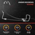 A-premium Power Steering Hose Pressure Line Assembly Compatible With Jeep Liberty 2008-2012 Dodge Nitro 2007-2011 3 7l Pump To