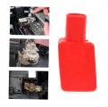 Wakauto 3 Pairs Battery Terminal Car Bolt Covers Cable Negative Cover Rubber Auto Wiring Cap