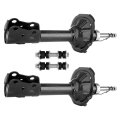 Stabilizer Bar Link Kit Front Strut Shock Absorbers Suspension Parts Fits 2004 2005 2006 For Scion Xa Xb Pack Of 4
